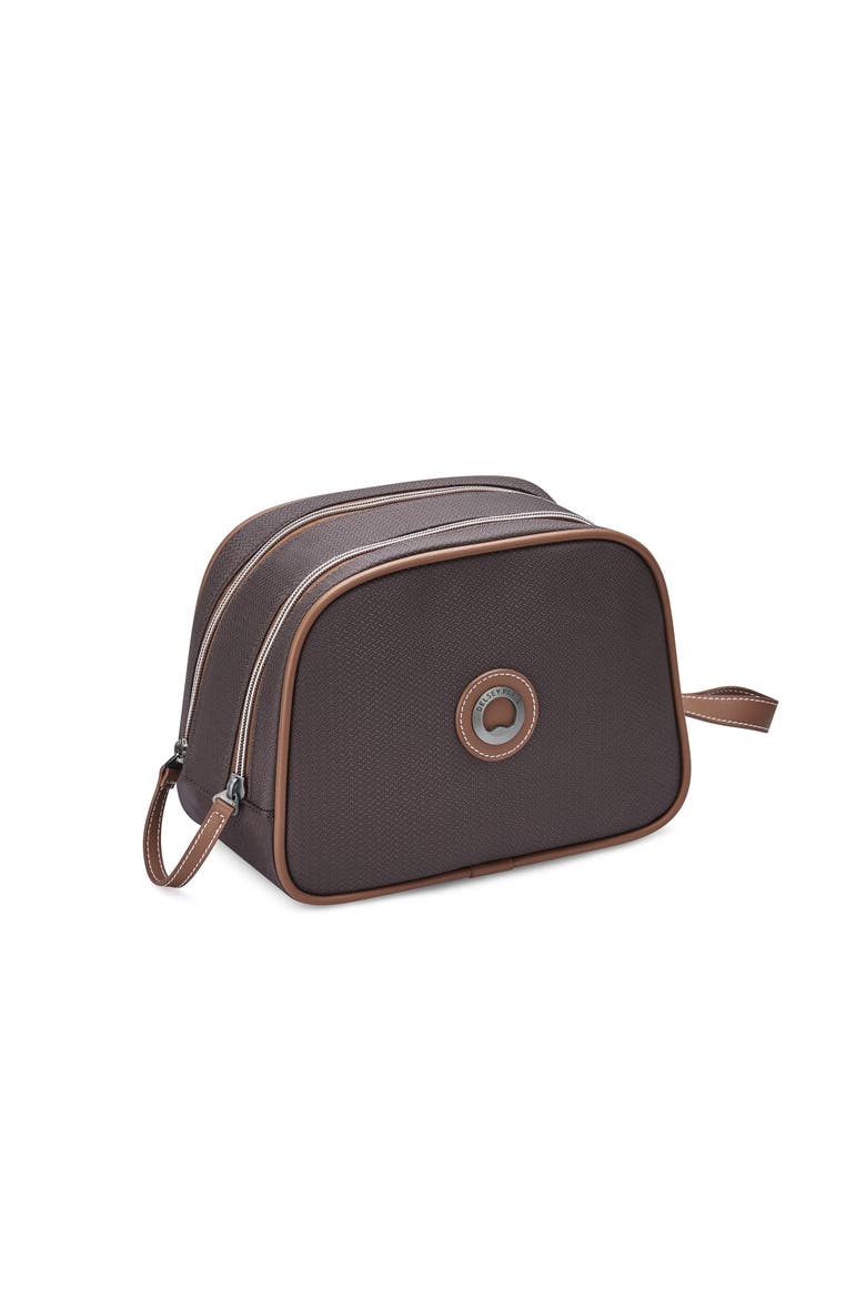 Chatelet Air 2.0 Toiletry/Makeup Travel Bag, Main, color, Chocolate