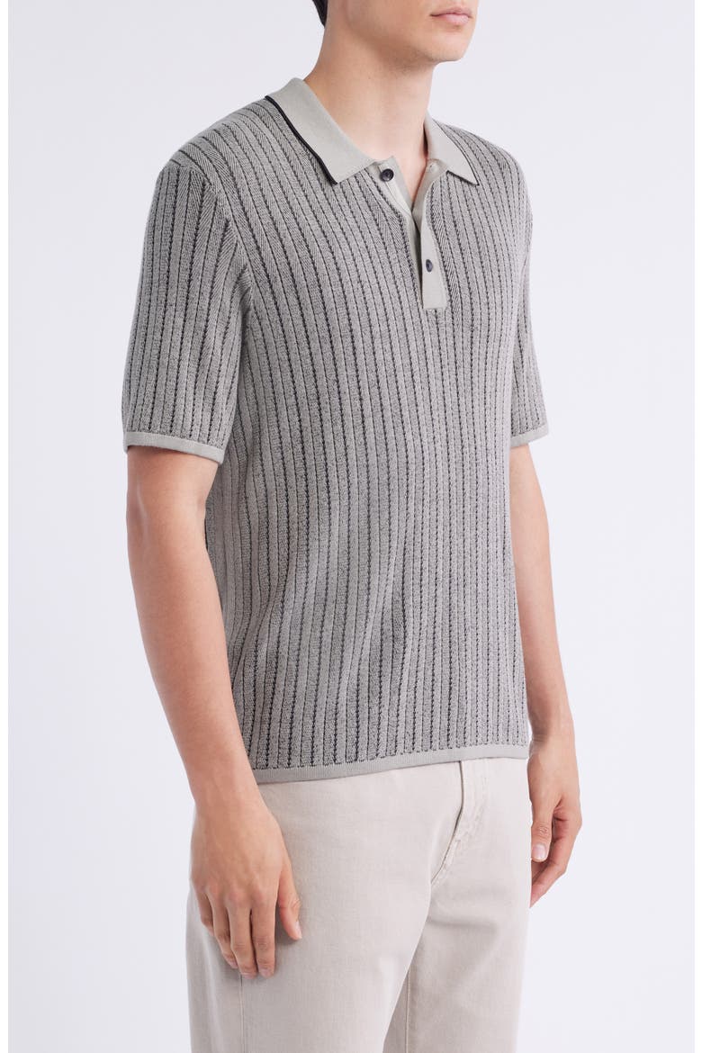 Harvey Garment Dye Polo, Alternate, color, LEAF GREY