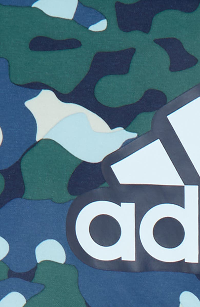 adidas Kids' Camo Hooded Pullover & Joggers Set, Alternate, color, 