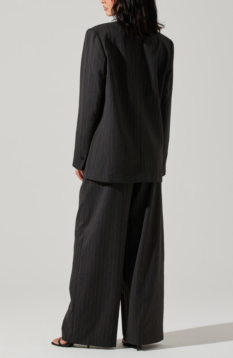 ASTR the Label Pauline Oversize Pinstripe Blazer, Alternate, color,