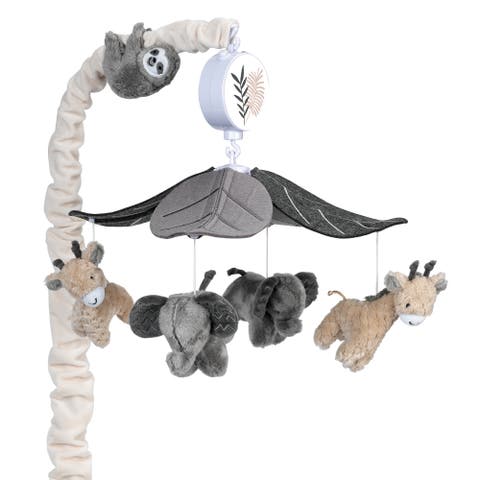 Baby Jungle Animals Musical Crib Mobile Soother Toy