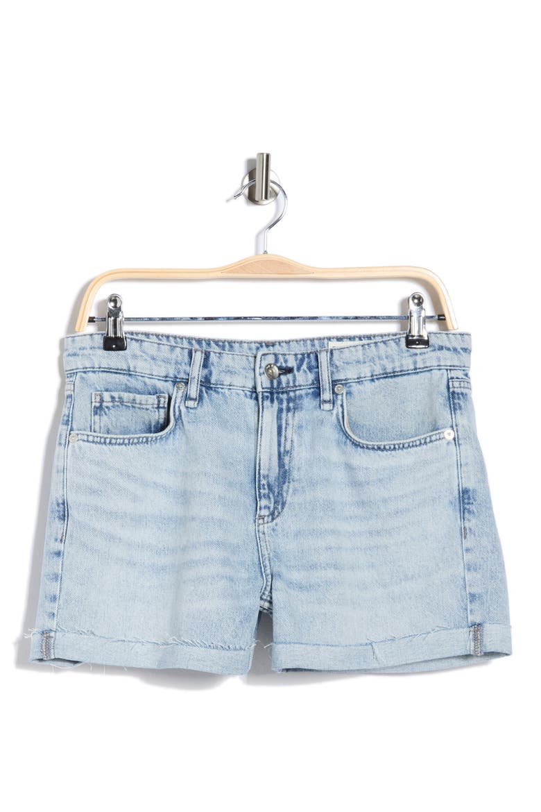 Dylan Cuffed Denim Shorts, Alternate, color, PALMER