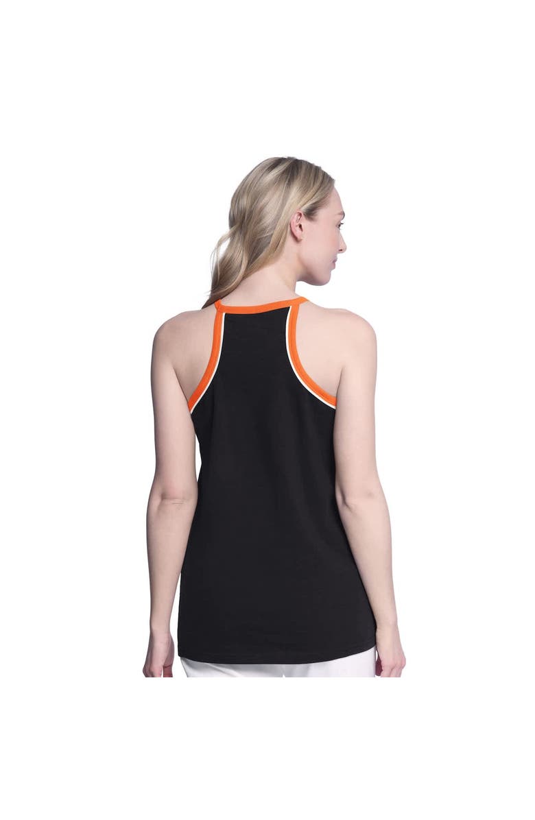 G-III 4HER BY CARL BANKS Women's G-III 4Her by Carl Banks Black San Francisco Giants Curveball Racerback Tank Top, Alternate, color, Black