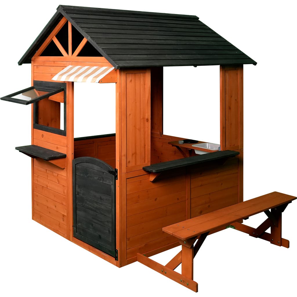 Easy Playhouse Outdoor Wooden Playhouse in Multicolored  product