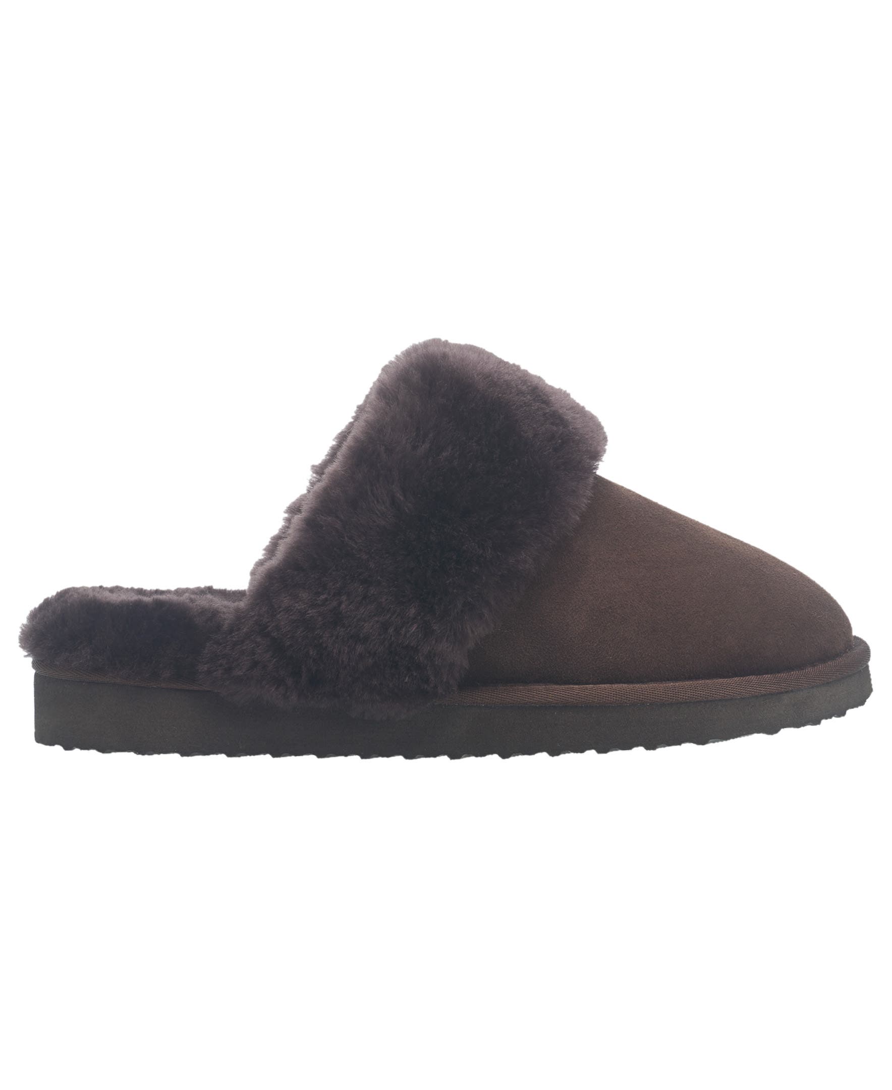 Gens Fur Band Open Slipper - image 4