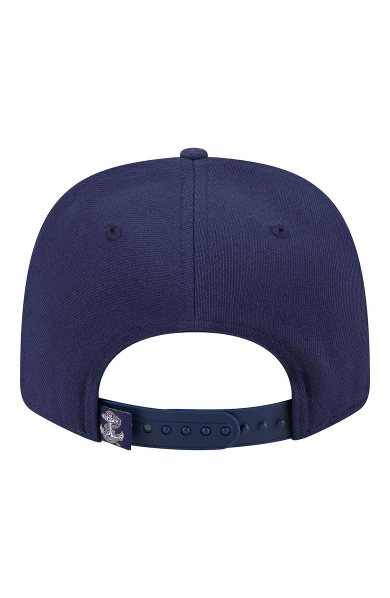 New Era Men's New Era Navy Navy Midshipmen 9SEVENTY Stretch-Snap Adjustable Hat, Alternate, color, Navy