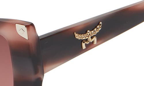 Mcm 52mm Rectangular Sunglasses In Multi