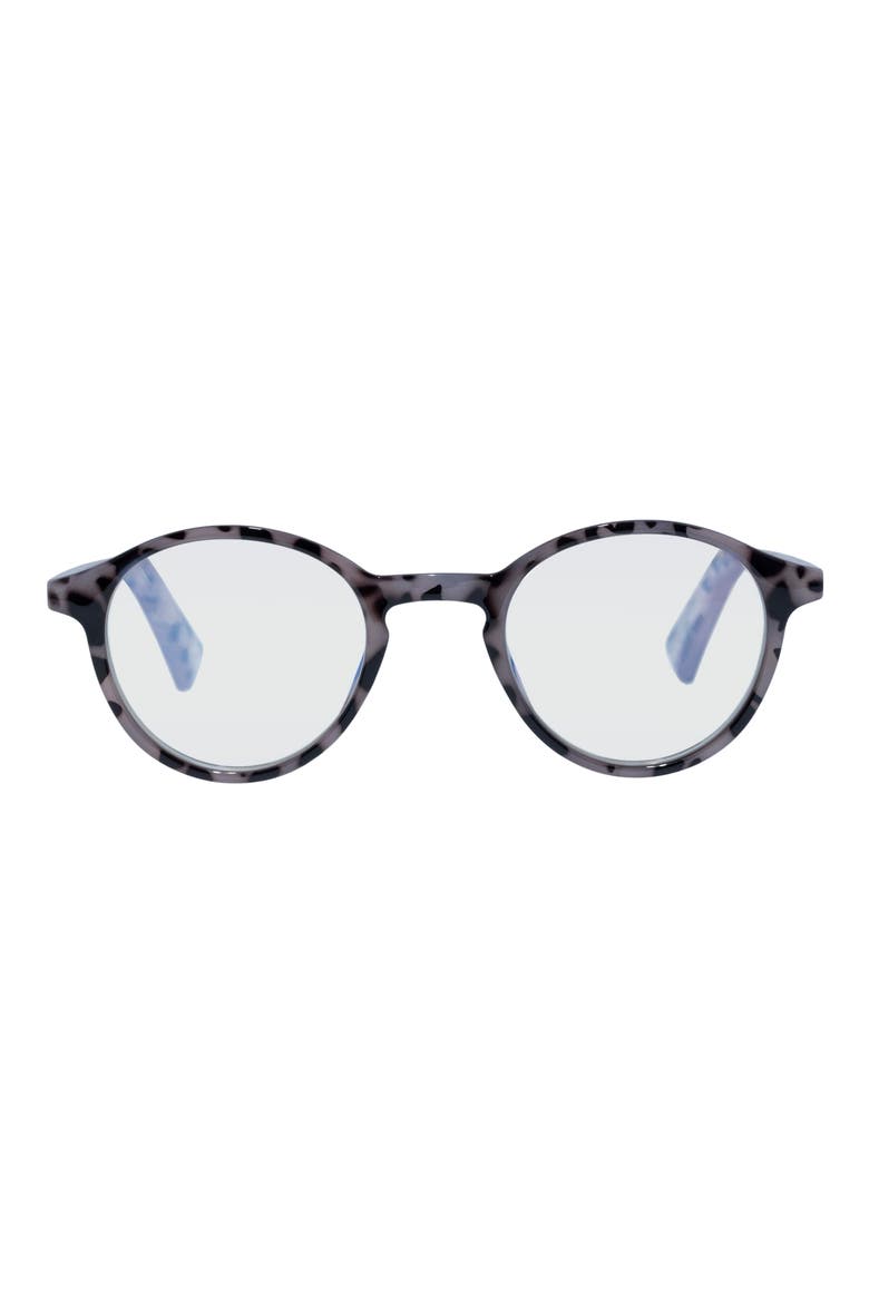 So Rando 46mm Blue Light Blocking Reading Glasses, Main, color, COOKIE TORT
