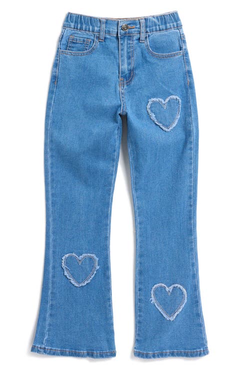 Kids' Crystal Flare Leg Jeans (Big Kid)