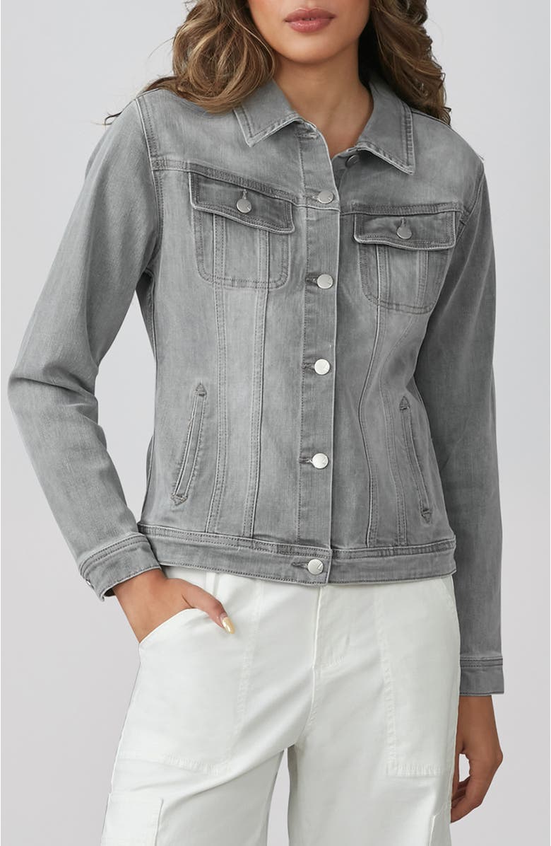 Lola Jeans Gabriella Classic Denim Jacket, Main, color,