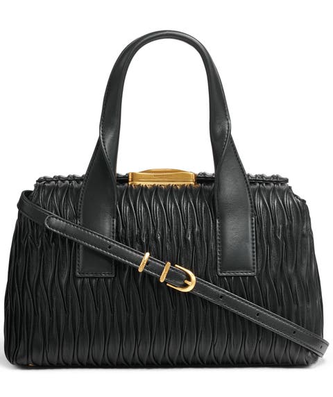 Amagansett Pleated Satchel