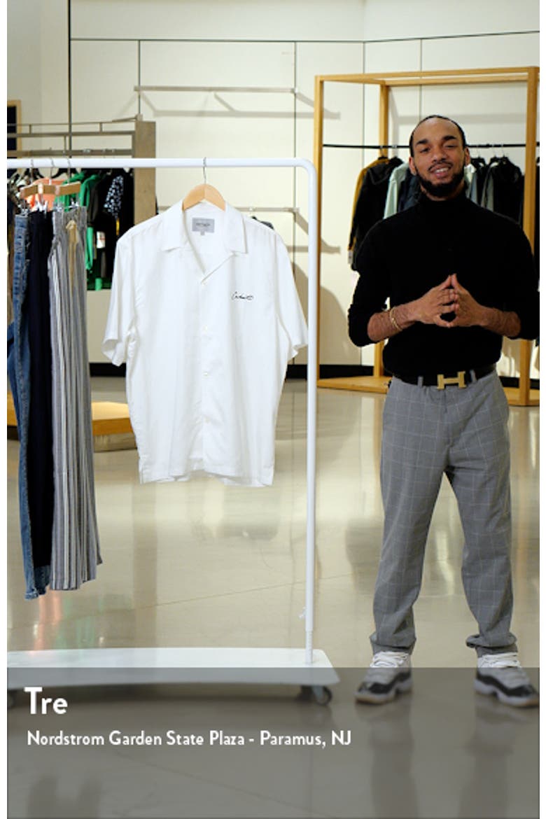 Delray Cotton & Lyocell Camp Shirt video