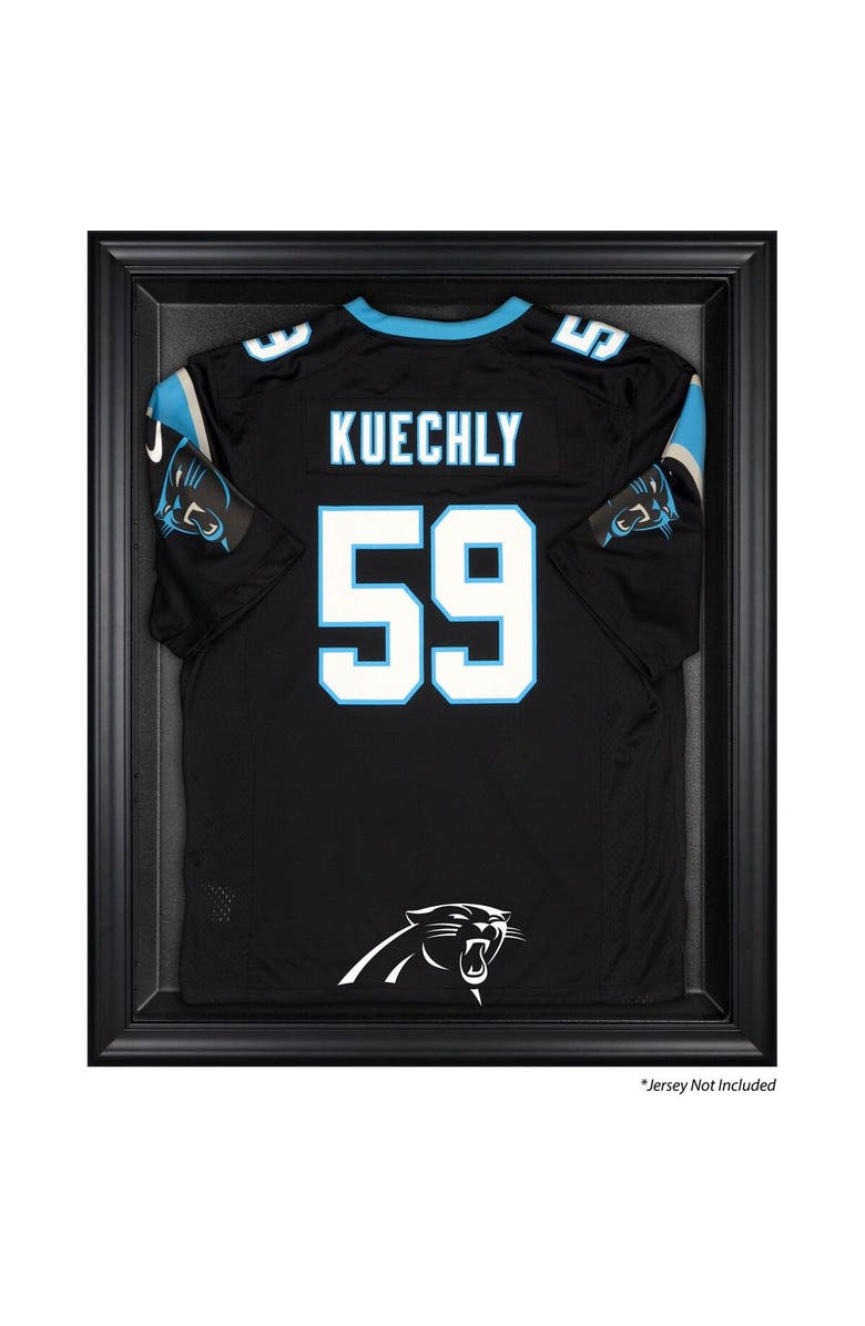FANATICS AUTHENTIC Carolina Panthers Black Framed Jersey Display Case, Main, color, 