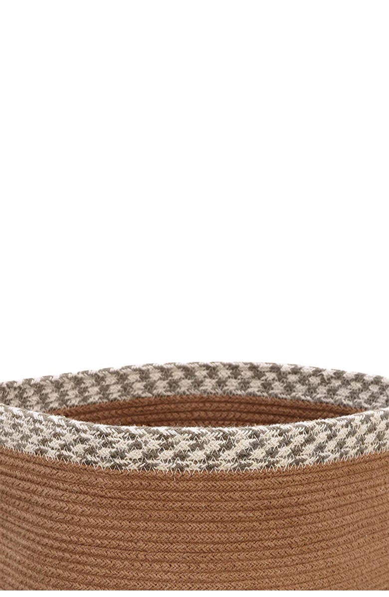 Lorena Canals Nomad basket Susa, Alternate, color, Terracotta