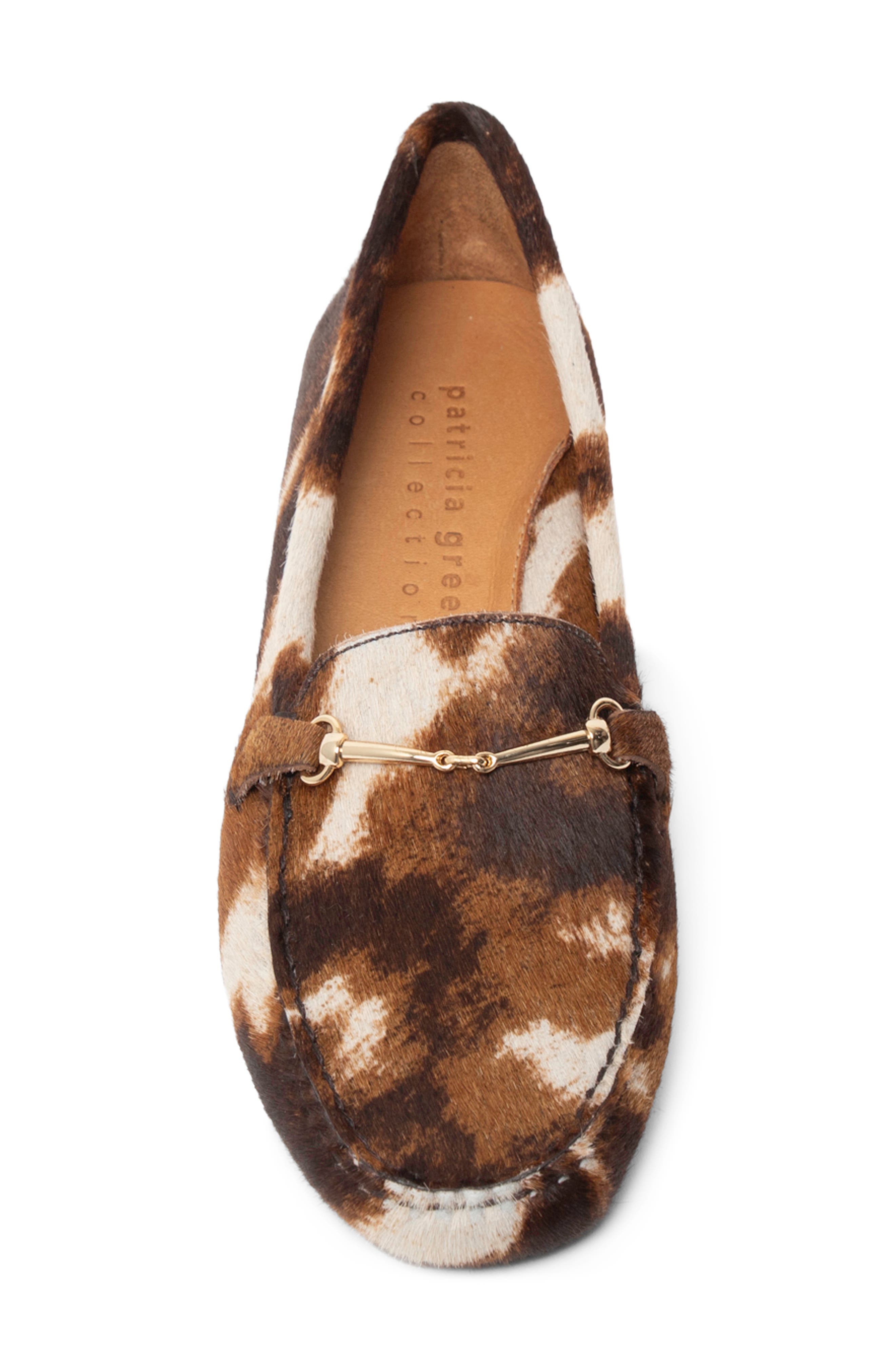 Caroline Moc Toe Genuine Calf Hair Bit Loafer, Alternate, color, TAN/ BROWN HAIRCALF