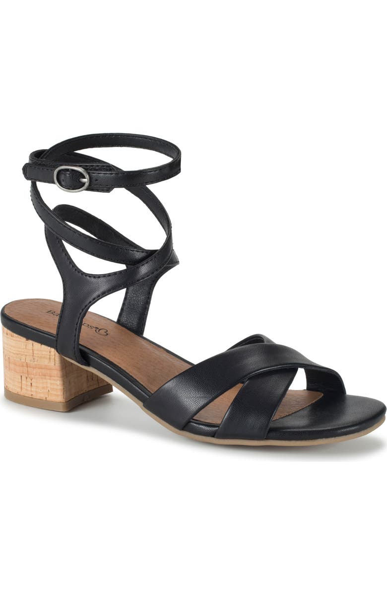 BARETRAPS Vivian Block Heel Sandal, Main, color, Black