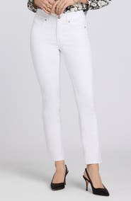 NYDJ Sheri Waist Match Ankle Slim Jeans