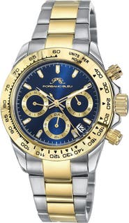 PORSAMO BLEU Alexis Multi-Function Bracelet Watch, 37mm