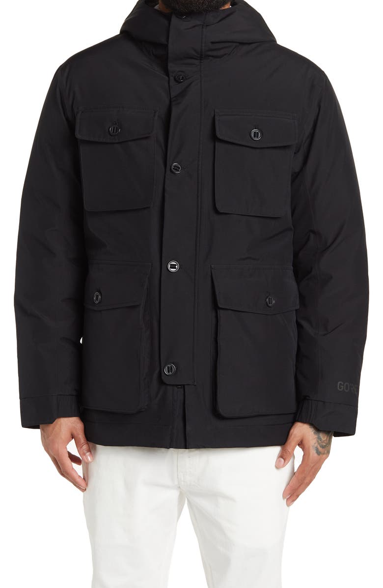 NN07 Goff Goretex Jacket, Alternate, color, Black