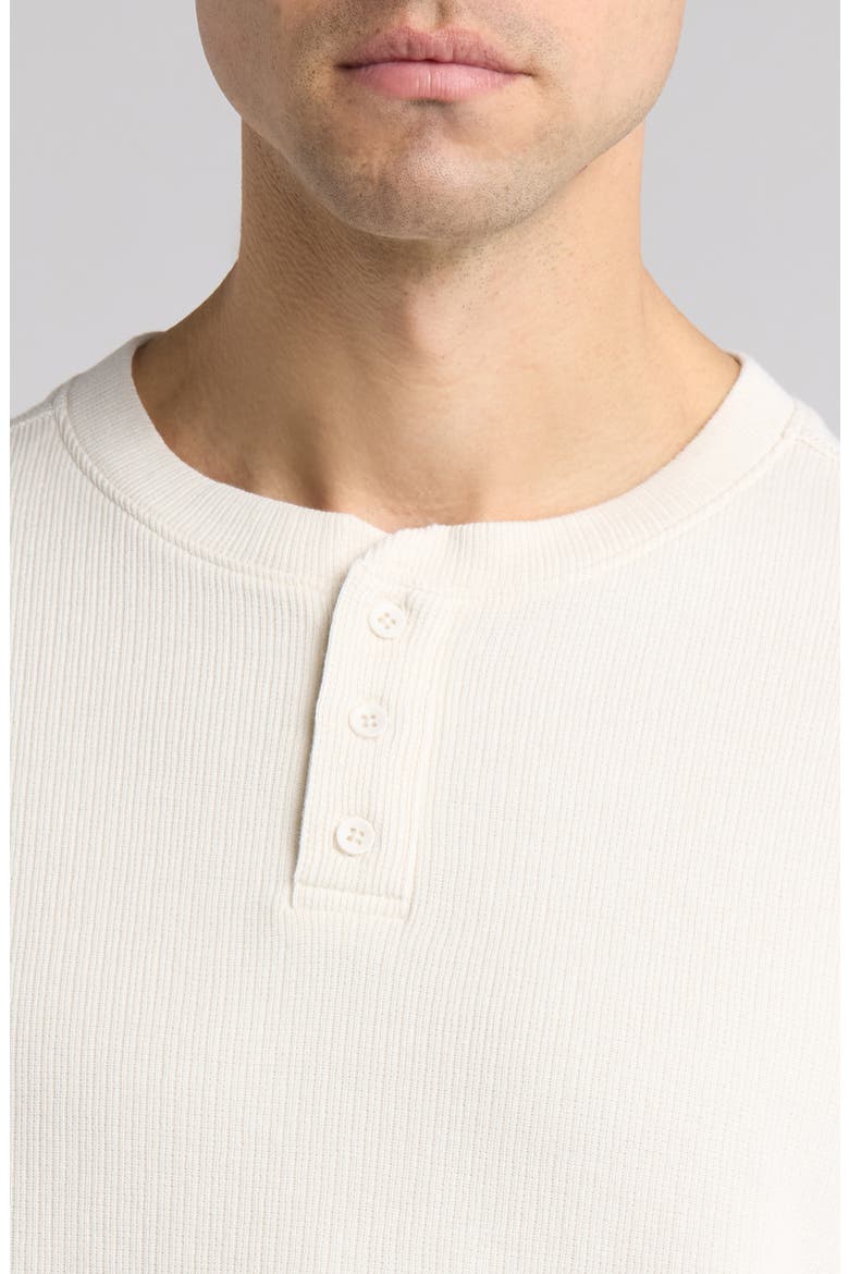 English Cotton Henley, Alternate, color, OFF WHITE