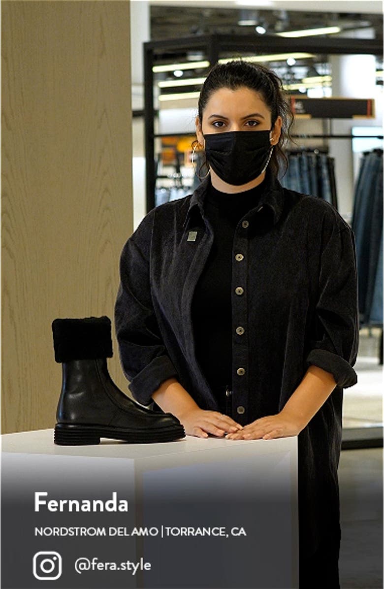 Ada Genuine Shearling Cuff Boot, sales video thumbnail