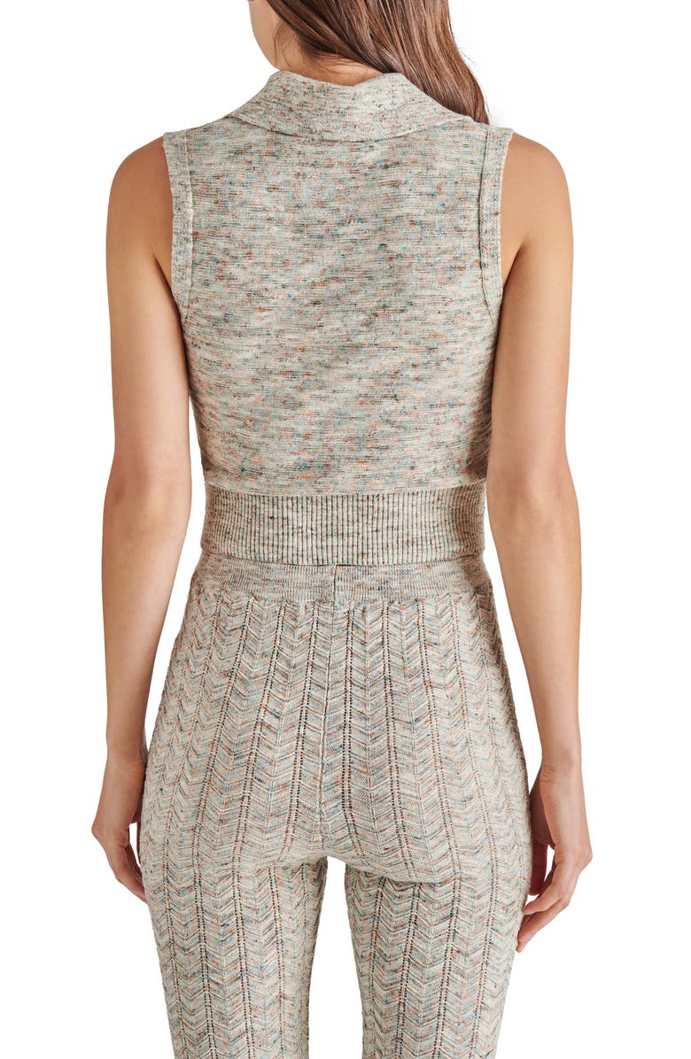 Steve Madden Amina Sleeveless Cotton Blend Sweater, Alternate, color, 