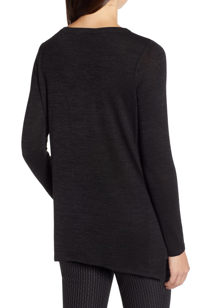 Every Occasion Button Side Top, Alternate, color, BLACK ONYX