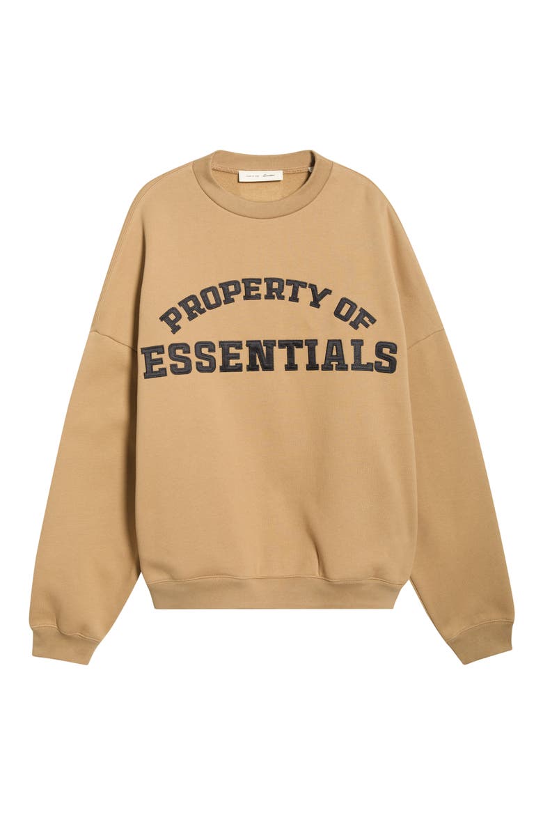 Property Graphic Print Crewneck Sweatshirt, Alternate, color, DUNE