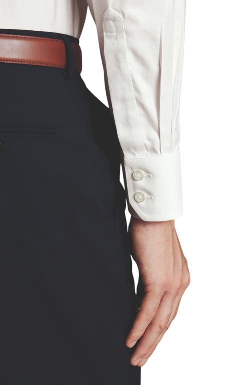 CHARLES TYRWHITT CHARLES TYRWHITT CUTAWAY COLLAR NON-IRON TWILL SHIRT