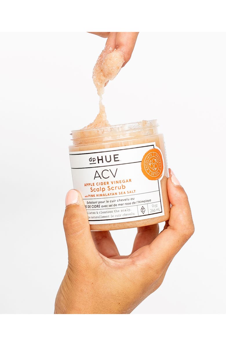 dpHUE Apple Cider Vinegar Scalp Scrub with Pink Himalayan Salt, Alternate, color,