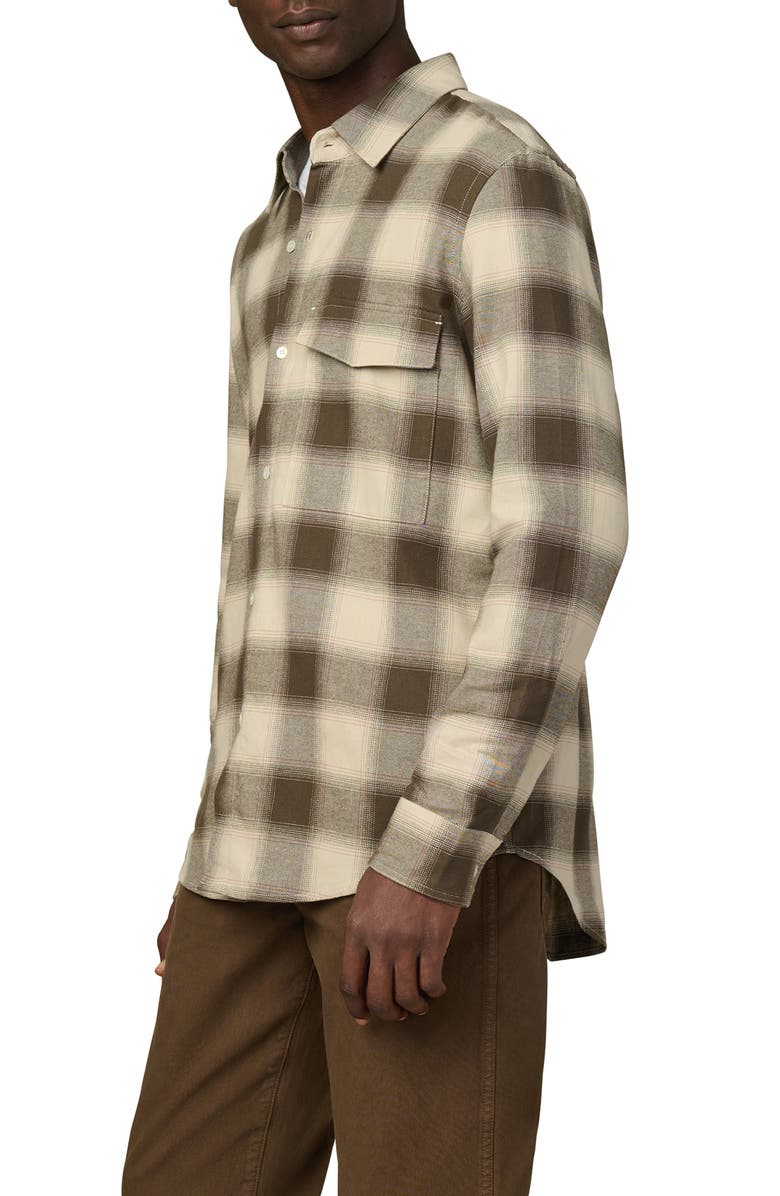 Joe's The Reynolds Plaid Cotton Button-Up Shirt, Alternate, color, Bungee Plaid