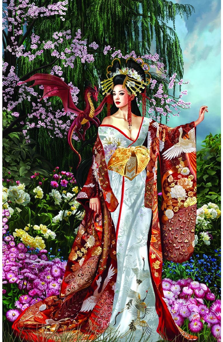 Sunsout Queen of Silk 1000 piece Jigsaw Puzzle for Adults, Alternate, color, Multicolor