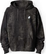 Dalix Ghost Embroidered Washed Hoodie