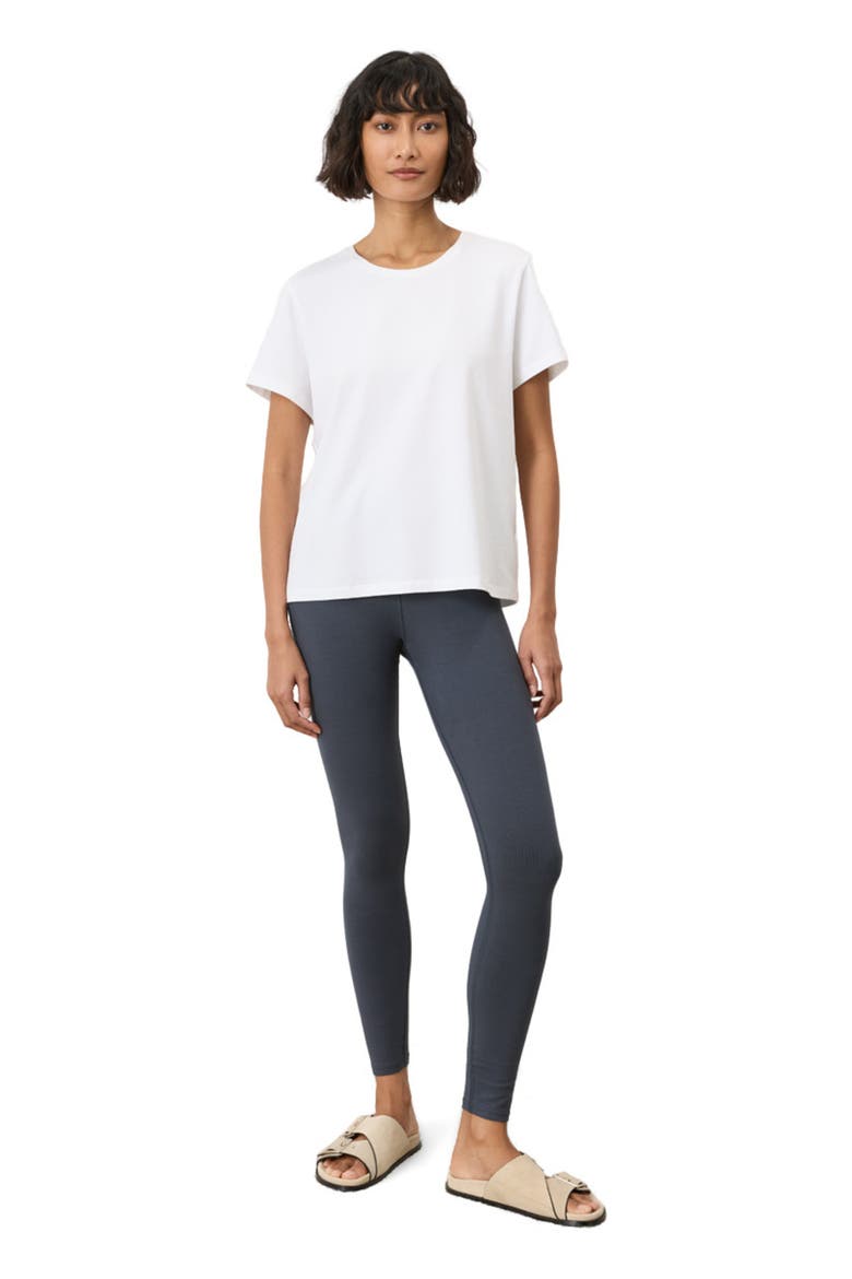 Luxe Essential Crewneck Tee Made With Organic Cotton, Main, color, White