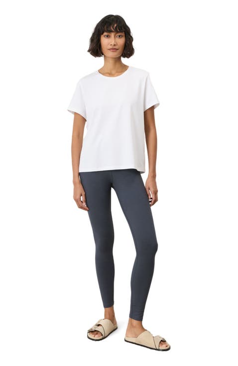 Luxe Essential Crewneck Tee Made With Organic Cotton