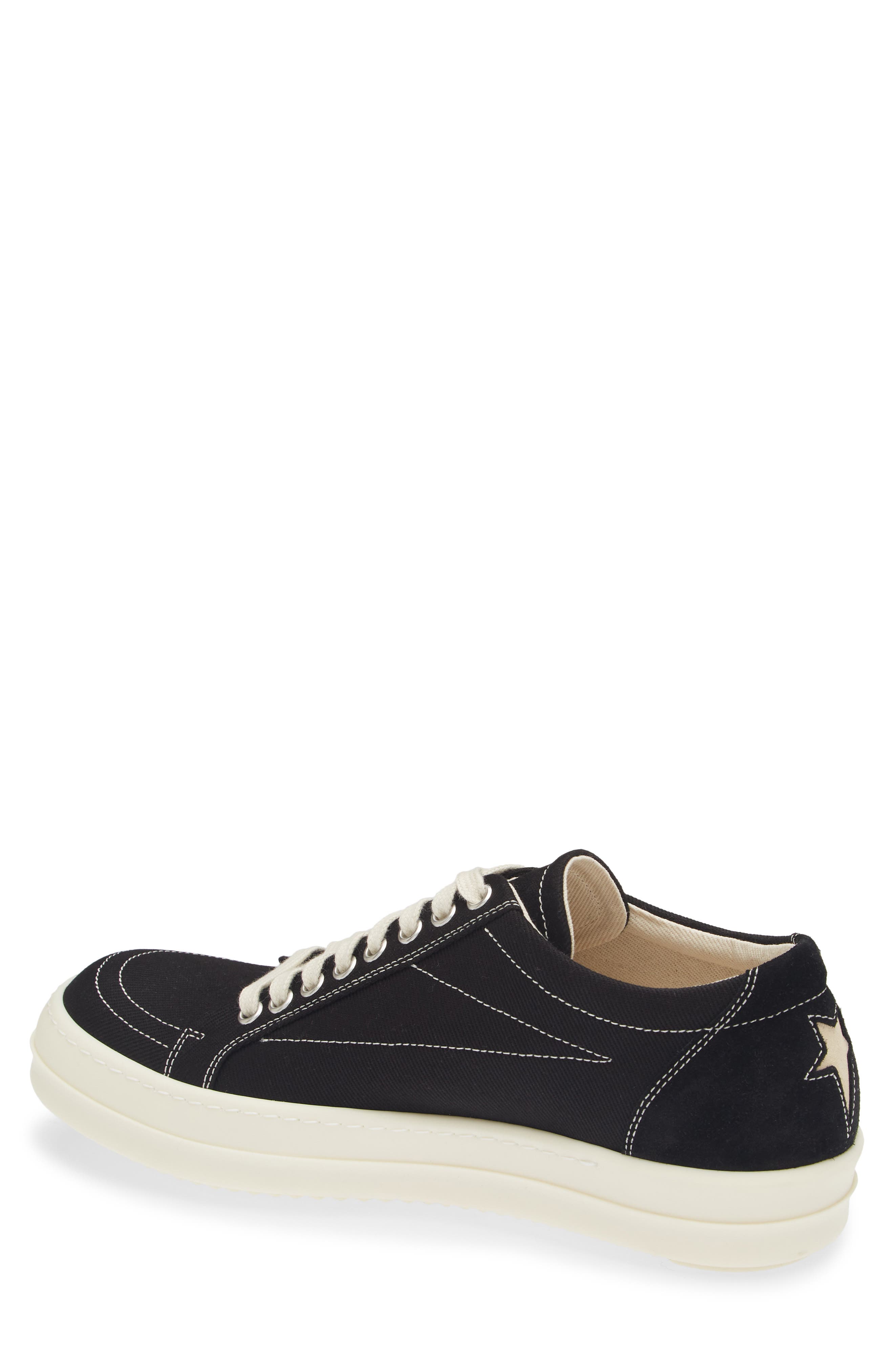 Rick Owens DRKSHDW Penta Vintage Sneaker, Alternate, color, Black/ Milk