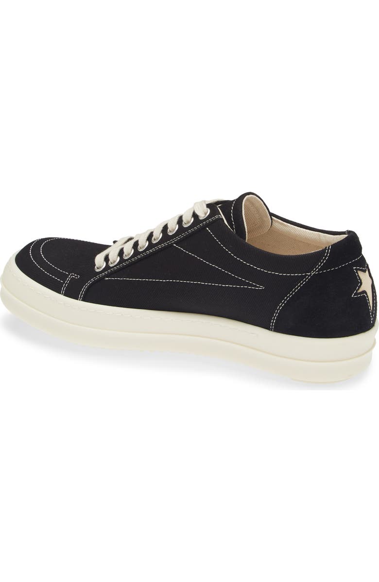 Rick Owens DRKSHDW Penta Vintage Sneaker, Alternate, color, Black/ Milk
