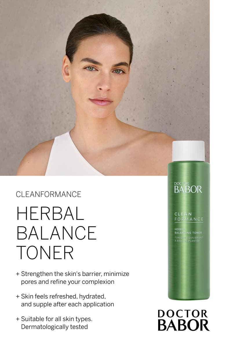 BABOR CLEANFORMANCE Herbal Balancing Toner, Alternate, color,