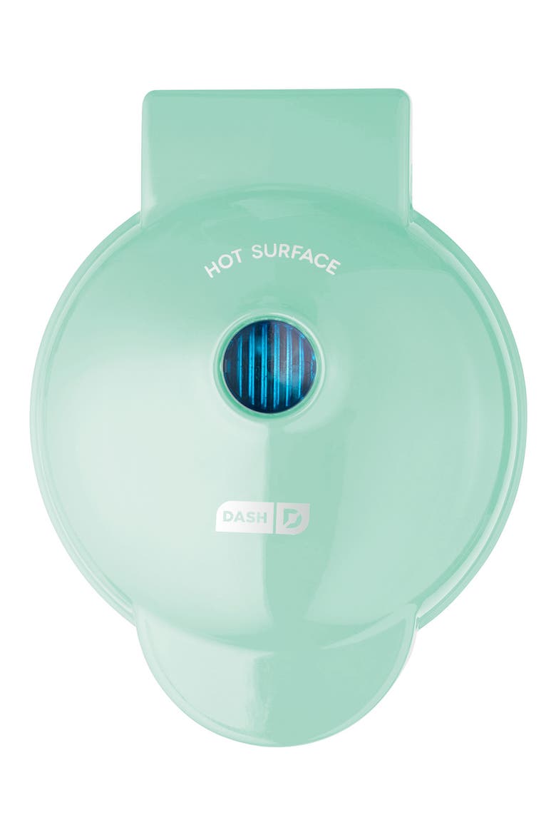 Mini Waffle Maker, Alternate, color, AQUA