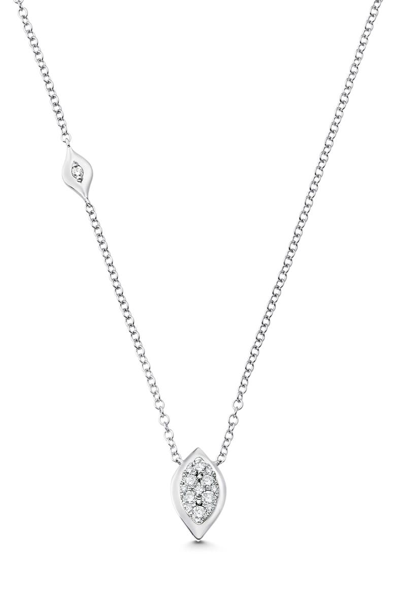 Sara Weinstock Reverie Marquise Diamond Pendant Necklace, Main, color,
