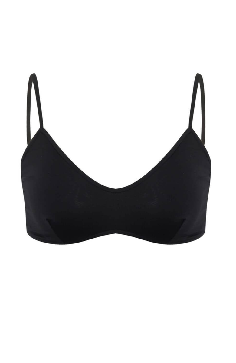 Sauipe Elise Bralette Bikini Top, Alternate, color, Black
