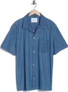 Les Deux Klark Denim Camp Shirt