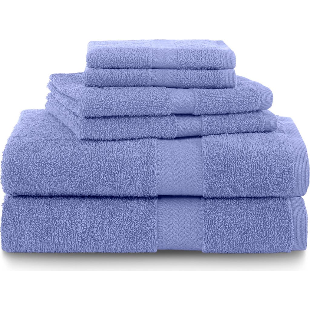 Martex Ringspun 6-piece Towel Set In Gray