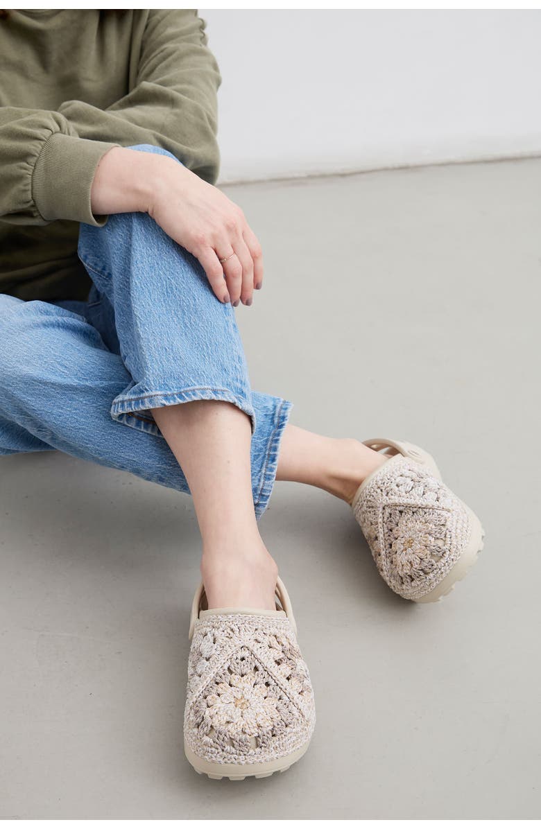 The Sak Bolo Eva Clog, Alternate, color, Sand Patch