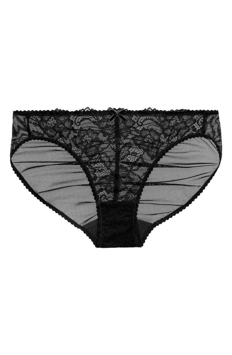 Dita Von Teese Cora Lace & Mesh Bikini, Alternate, color, 
