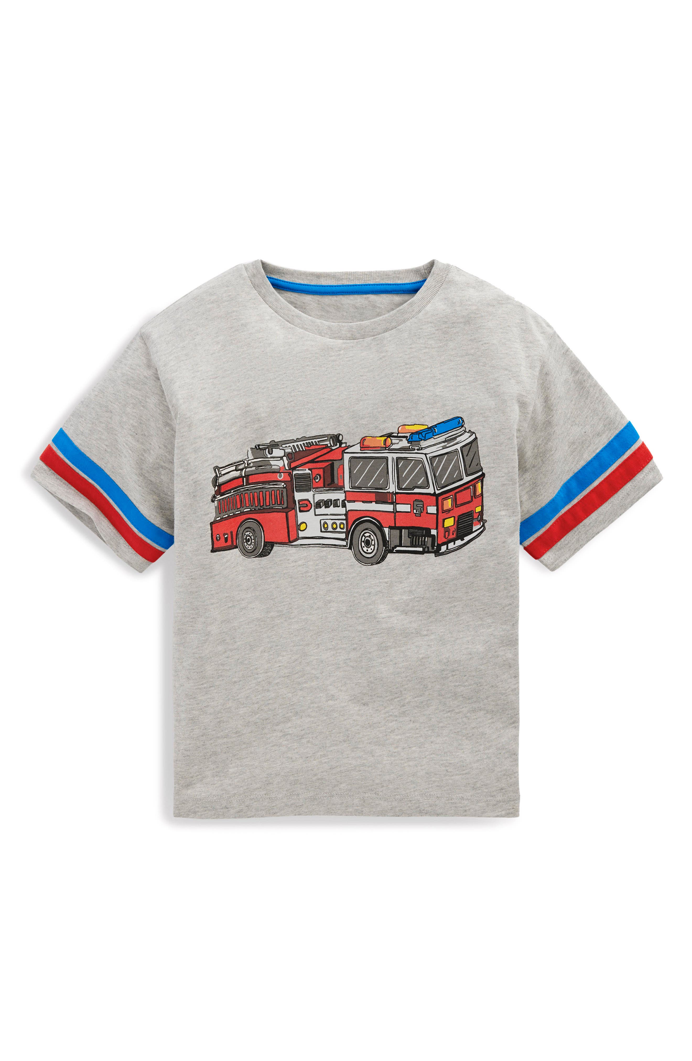 selected GREY MARL FIRETRUCK
