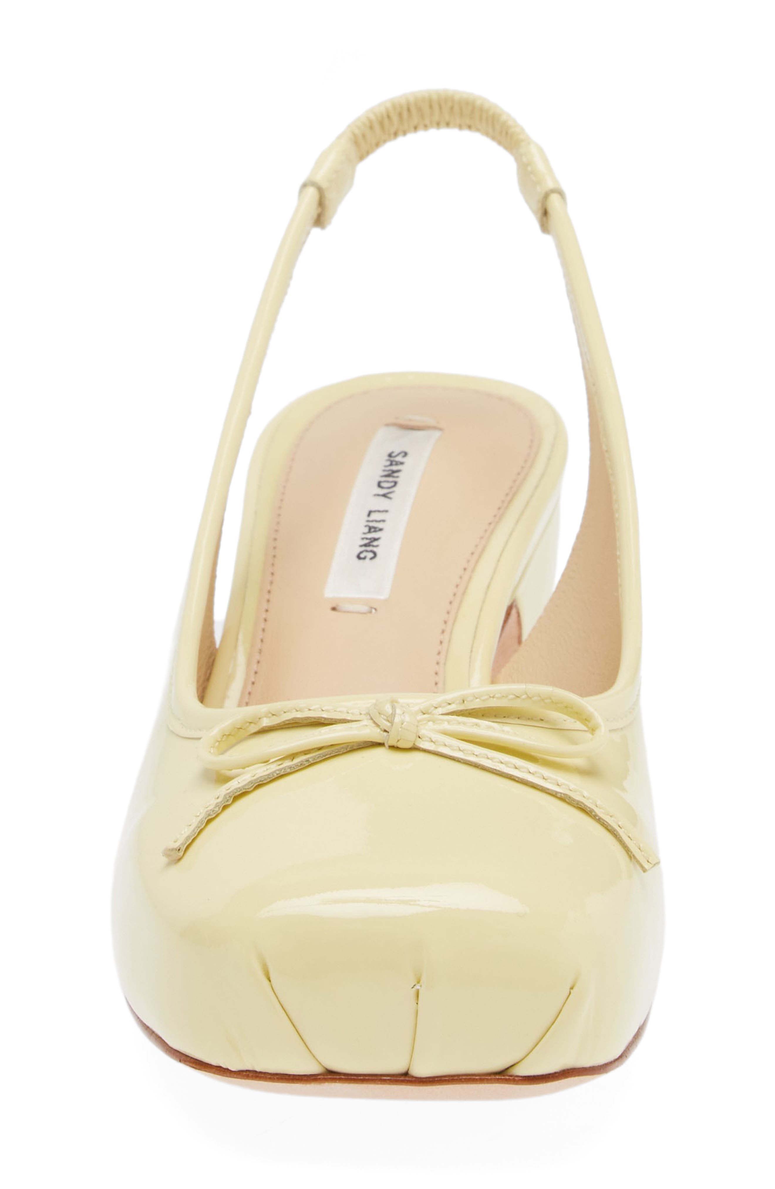 Sandy Liang Square Toe Slingback Ballet Pump, Alternate, color, 