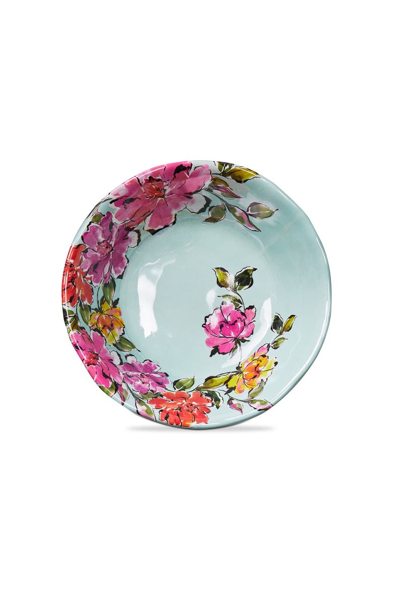In Bloom Melamine Bowl Multi Melamine Spring, Main, color, Blue