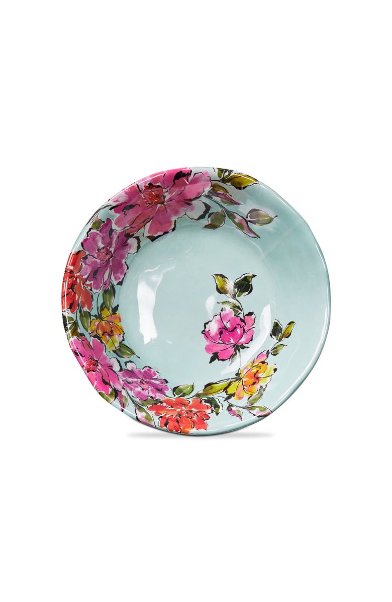 tag In Bloom Melamine Bowl Multi Melamine Spring, Main, color, Blue