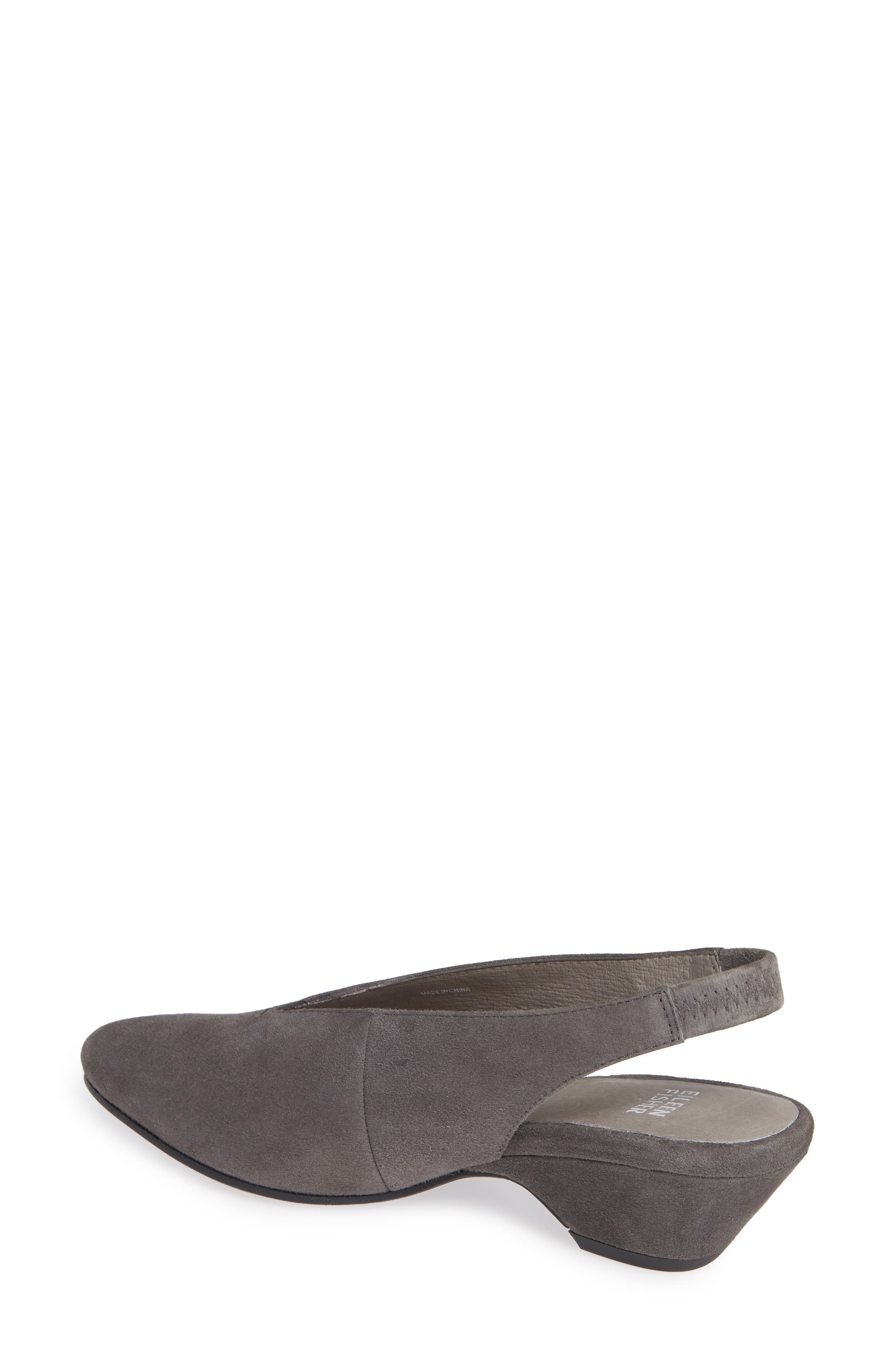 Gatwick Slingback Pump, Alternate, color, GRAPHITE SUEDE